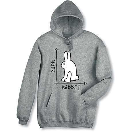 Duck Rabbit T-Shirt or Sweatshirt