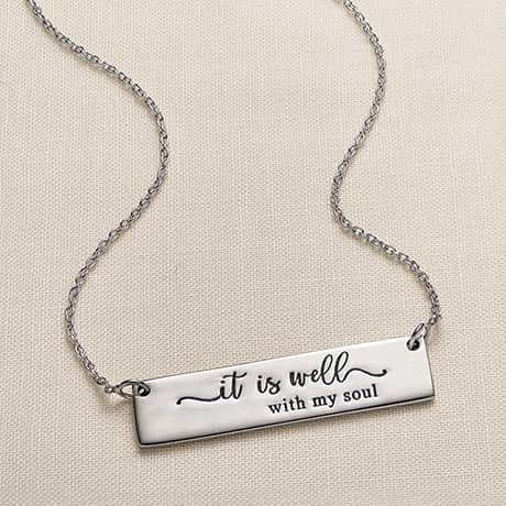 It is Well with My Soul Necklace