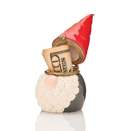 PRE-ORDER: Porcelain Surprise Ornament - Gnome