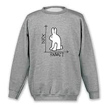 Alternate image Duck Rabbit T-Shirt or Sweatshirt