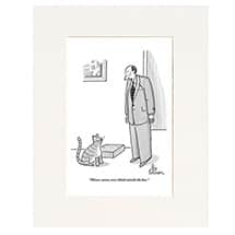 Alternate image Personalized New Yorker Cartoon Print&ndash;Never, Ever Think Outside the Box