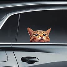 Alternate image Cat Car-Window Cling