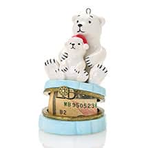 PRE-ORDER: Porcelain Surprise Ornament - Polar Bear