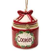 Porcelain Surprise Ornament - Cookie Jar