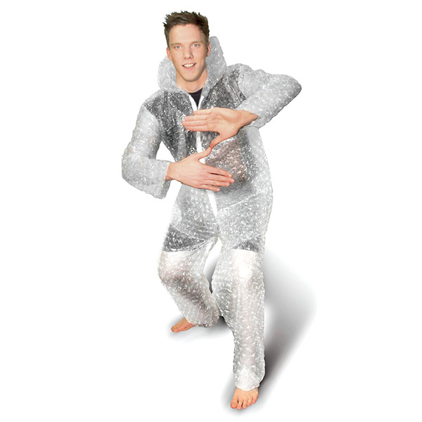 Bubble Wrap Costume Funny Comedy Fancy Dress Outfit