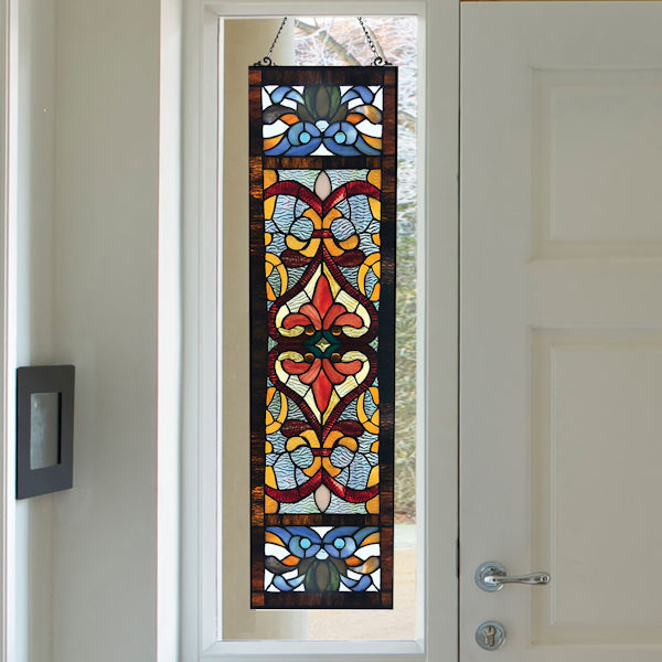 stained glass side window panels
