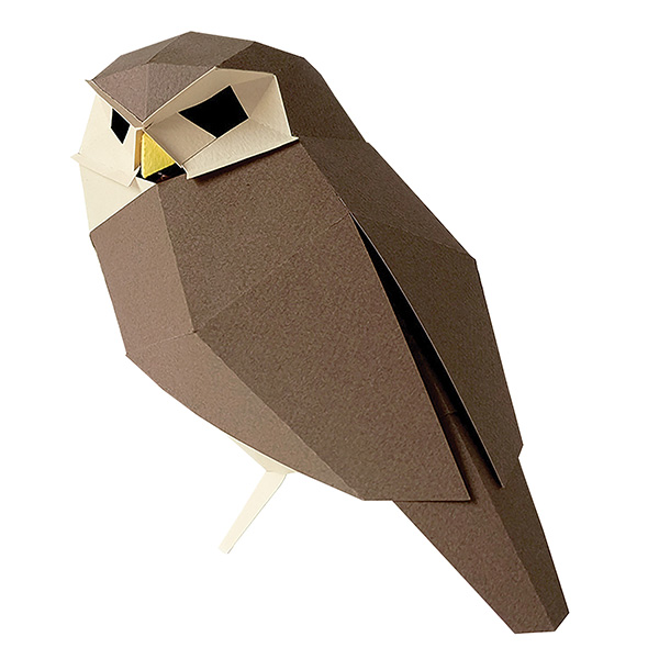 how to make a 3d paper bird