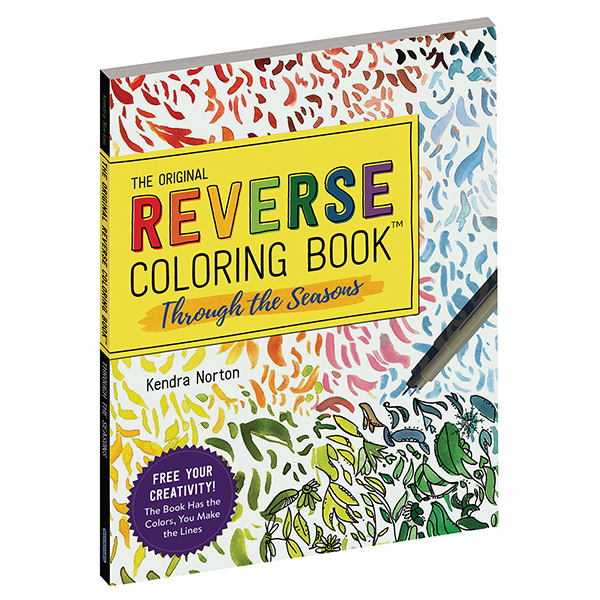 Abstract Design Reverse Coloring Book: Use Your Creativity and D