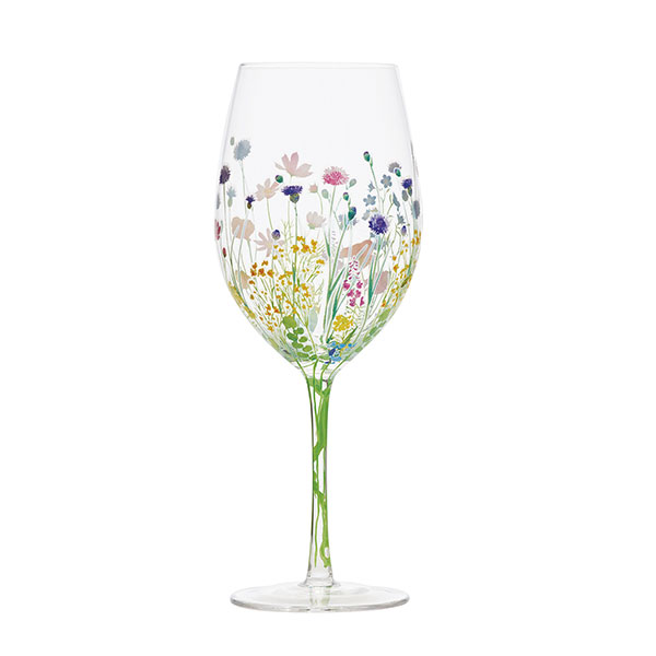 Wine Enthusiast Fleur Handblown Cabernet Sauvignon Wine Glasses (Set of 2)