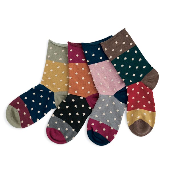 Mismatched Socks - 4 Pairs - with Colorful Polka-Dots | 60 Reviews | 4. ...