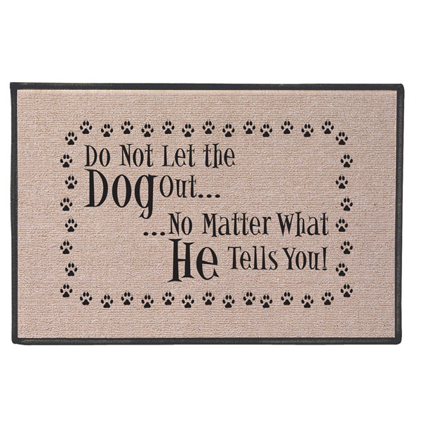 Do Not Let the Dog/Cat Out Doormat | Signals