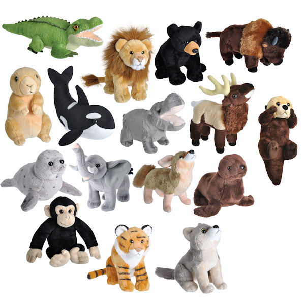 stuffed wild animals