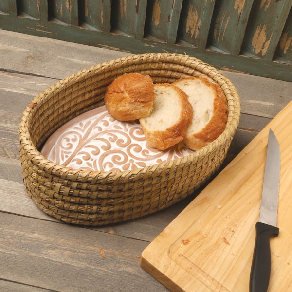 Wildflower Bread Warmer Basket
