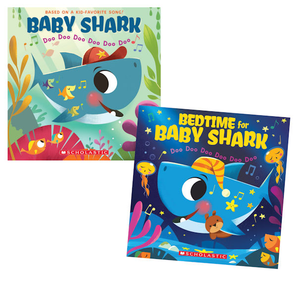 Baby Shark and Bedtime for Baby Shark Book Set | Signals