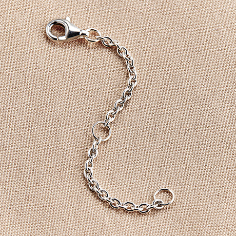 Amazon.com: Sterling Silver 5mm Necklace Extender Chain 2