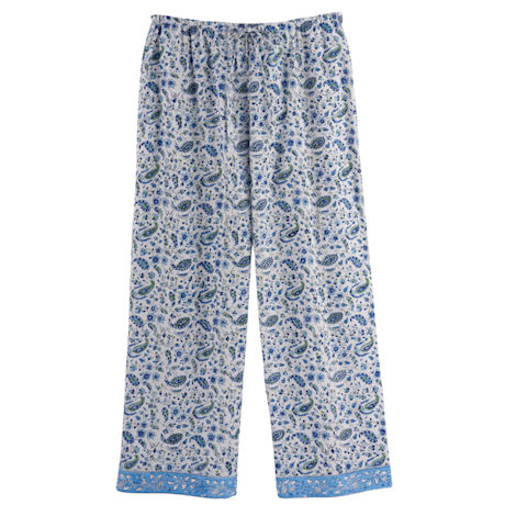 PNAEONG Women's Capri Pajama Pants Lounge Causal Bottoms Fun Print Sleep  Pants : : Clothing, Shoes & Accessories