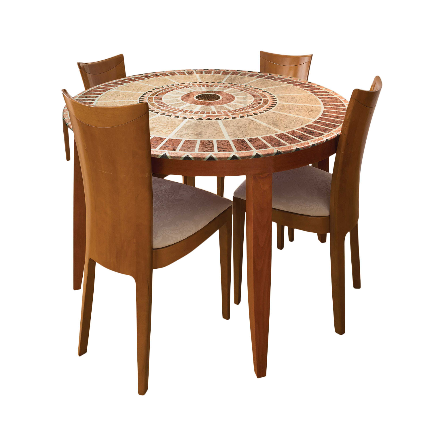 Fitted Round Table Covers Indoor Outdoor Decorative Stretch Fit Table Cloth EBay