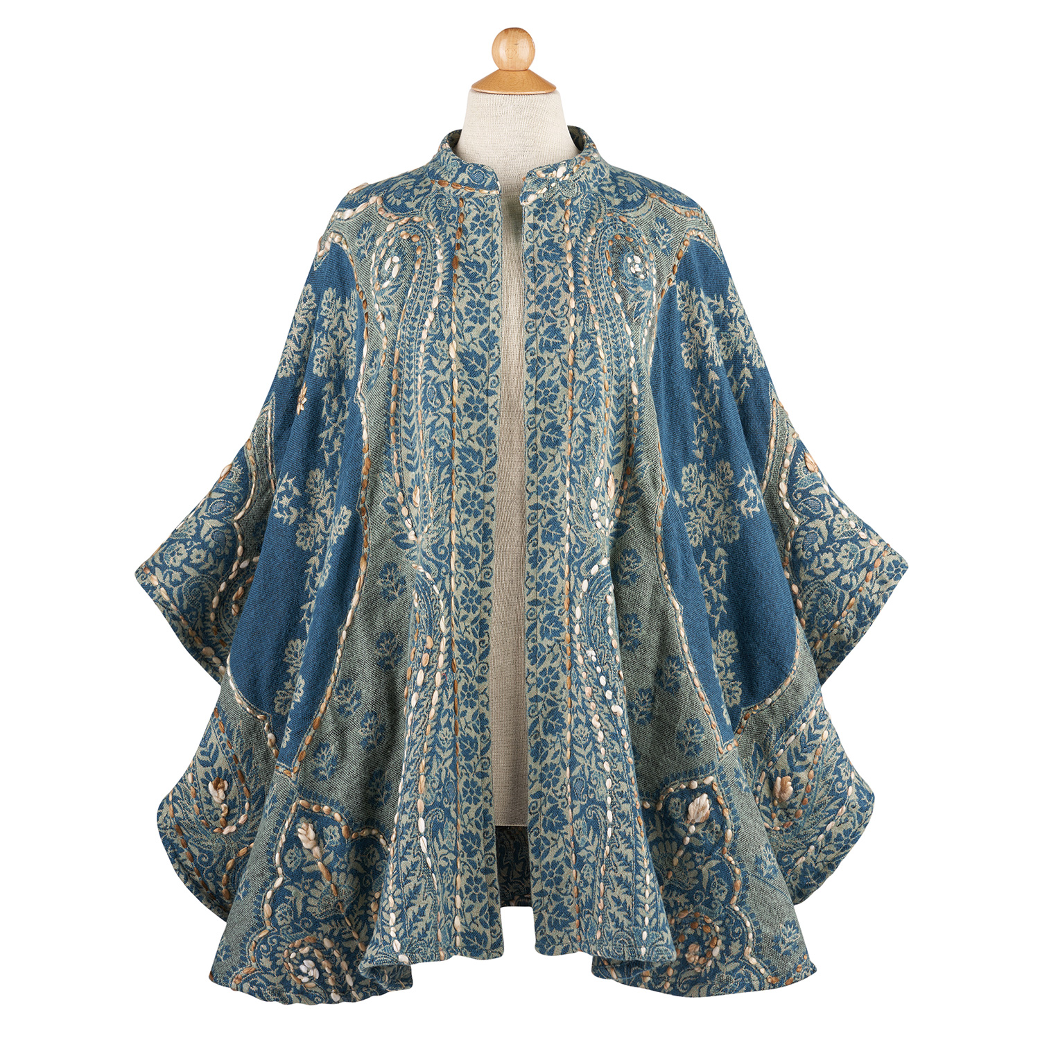 Spruce Forest Embroidered Cape | Signals